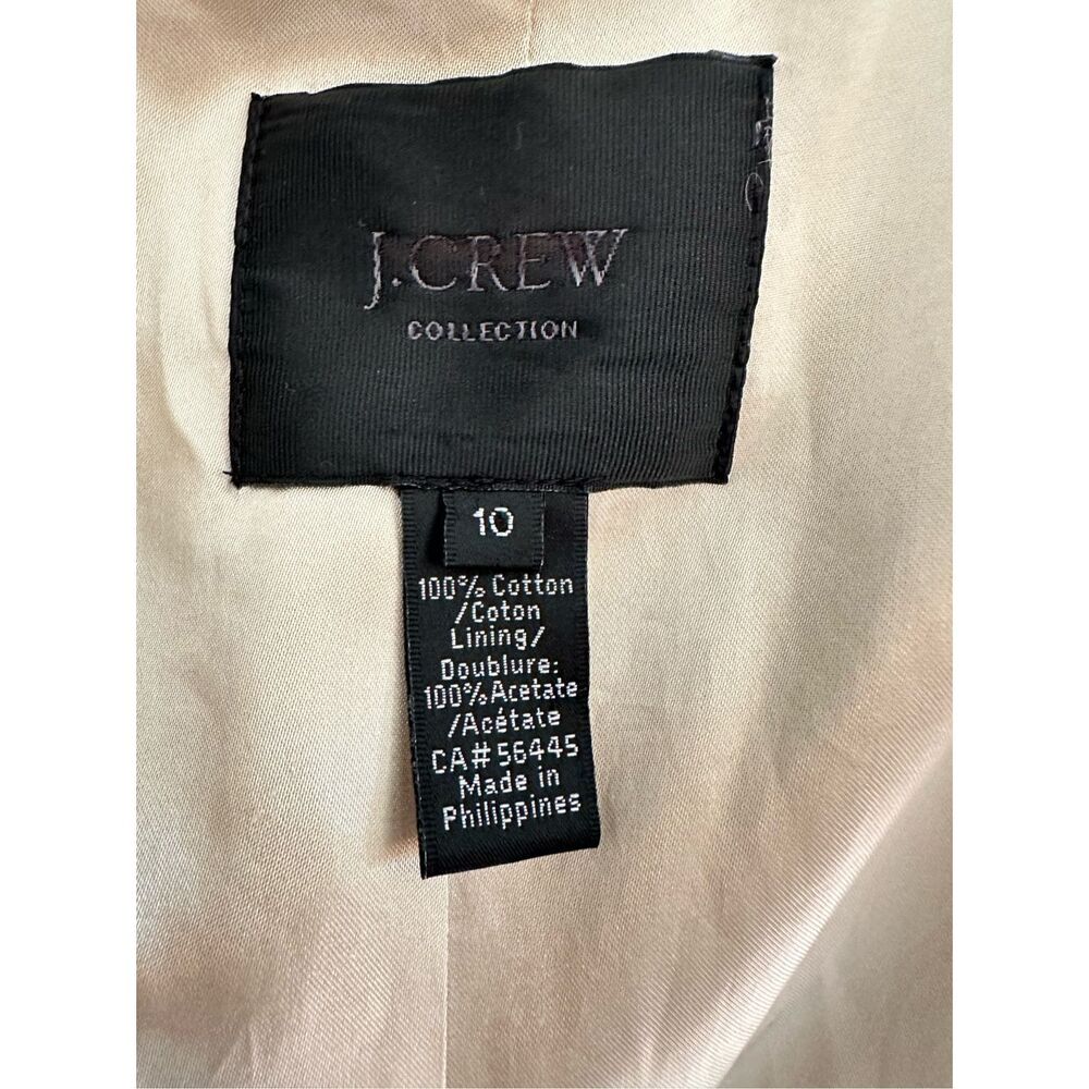 J Crew Women’s Collection Icon Trench Coat - image 4